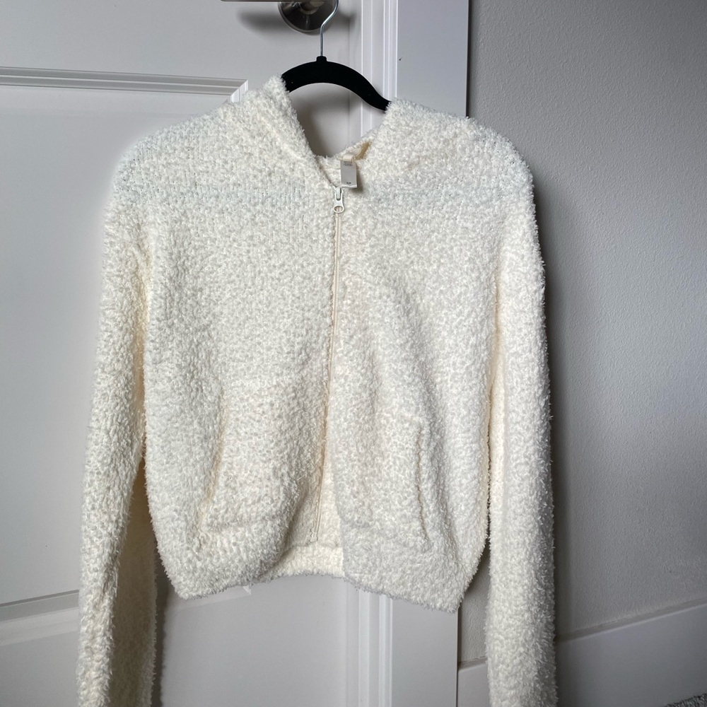 Skims Cozy Knit Zip Up